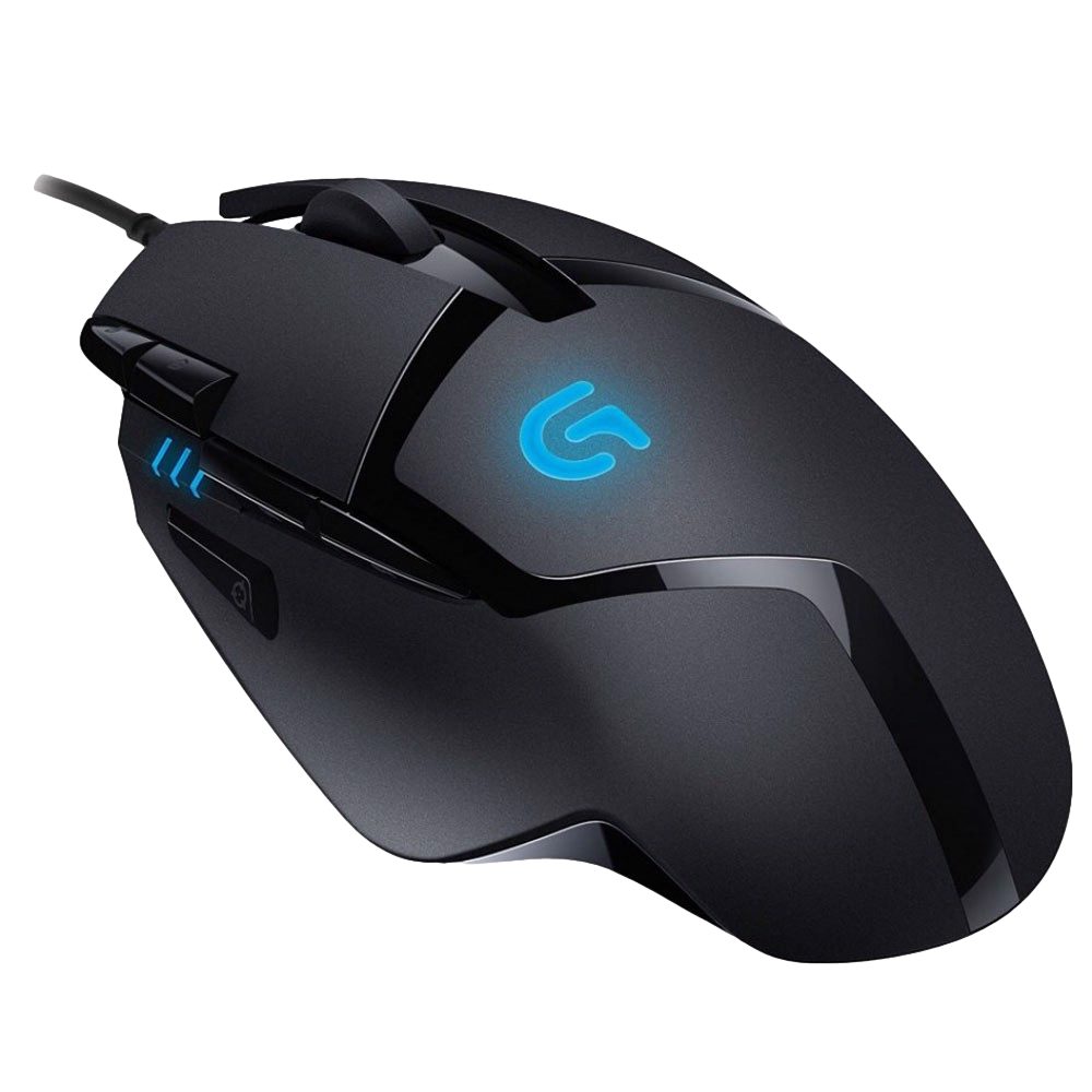 Logitech G402 HYPERION FURY Gaming  Mouse + 45X40 Mousepad Kit