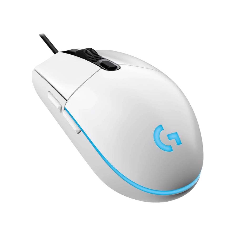 Logitech G102 LIGHTSYNC 8000 DPI RGB Beyaz Kablolu Gaming Mouse