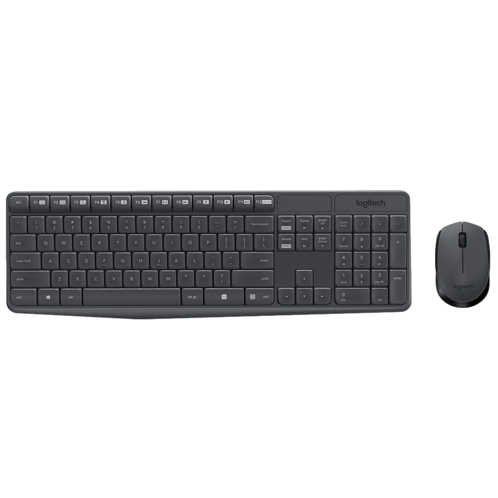 Logitech MK235 Kablosuz Türkçe Klavye Mouse Set