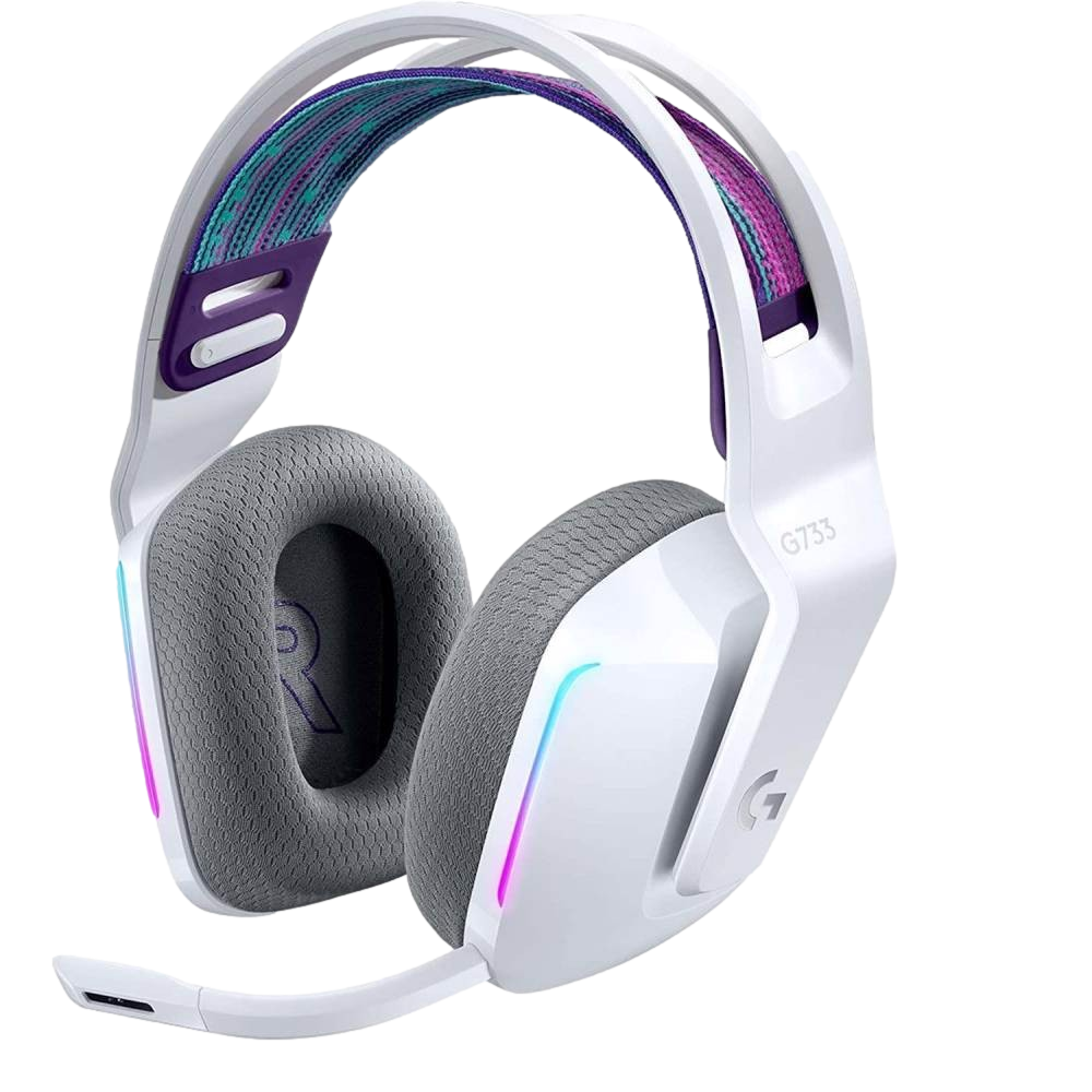 Logitech G733 LIGHTSPEED RGB 7.1 Surround Beyaz Gaming Kulaklık