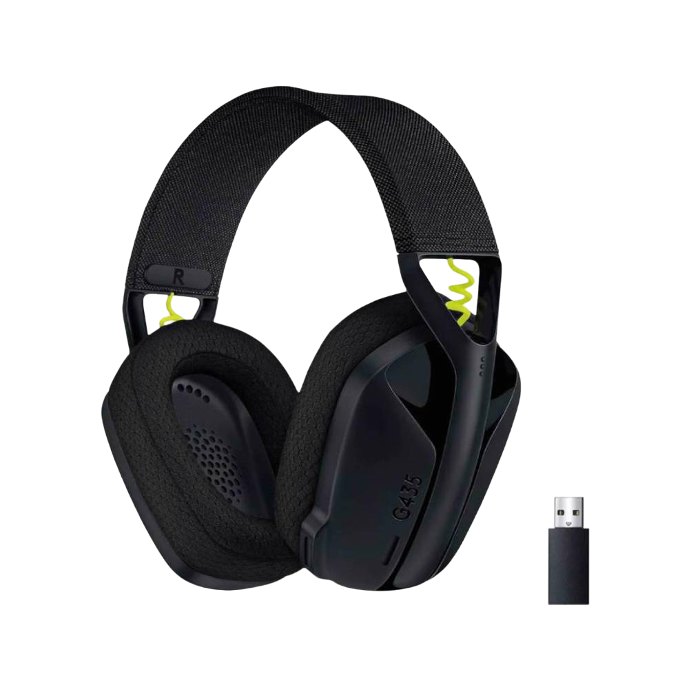 Logitech G435 Lightspeed Siyah Kablosuz Oyuncu Kulaklığı
