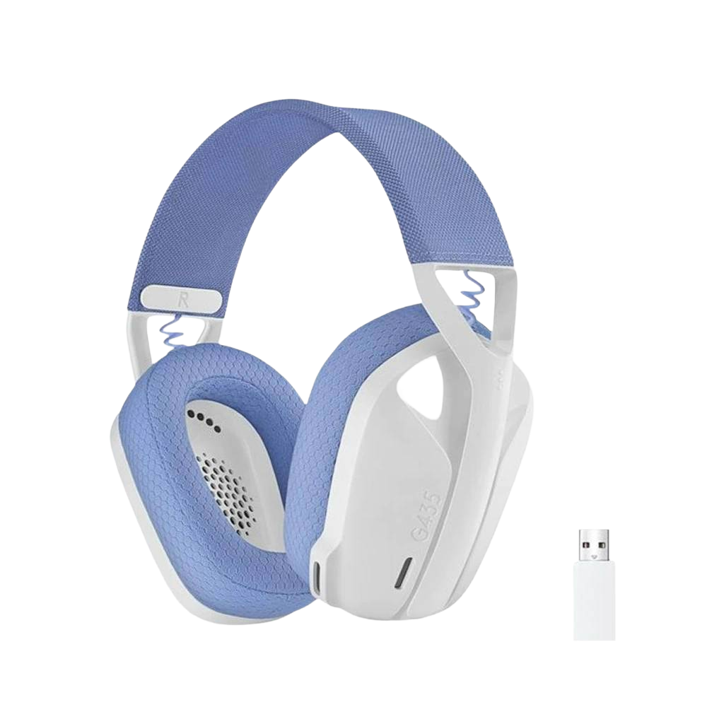 Logitech G435 LIGHTSPEED Beyaz Kablosuz Oyuncu Kulaklığı