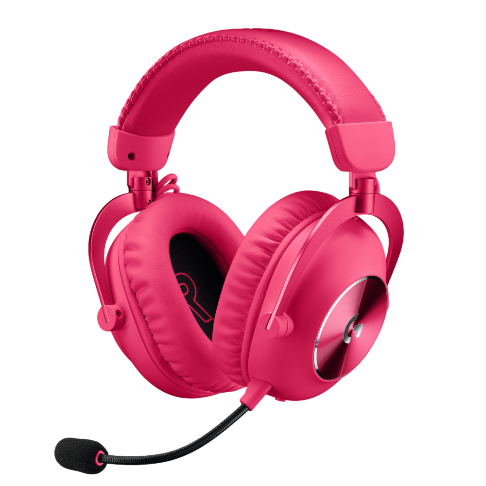 Logitech G PRO X 2 LIGHTSPEED Kablosuz Bluetooth Magenta Gaming