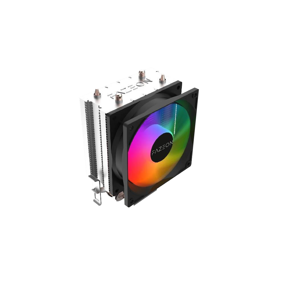 FAZEON A2120TRA 9cm RGB Kule Tipi Siyah İşlemci Soğutucu