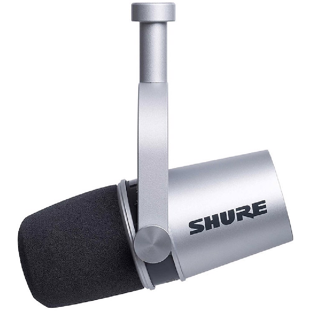 Shure MV7 Premium Silver Podcast / Stream / Gaming Mikrofon | ITOPYA