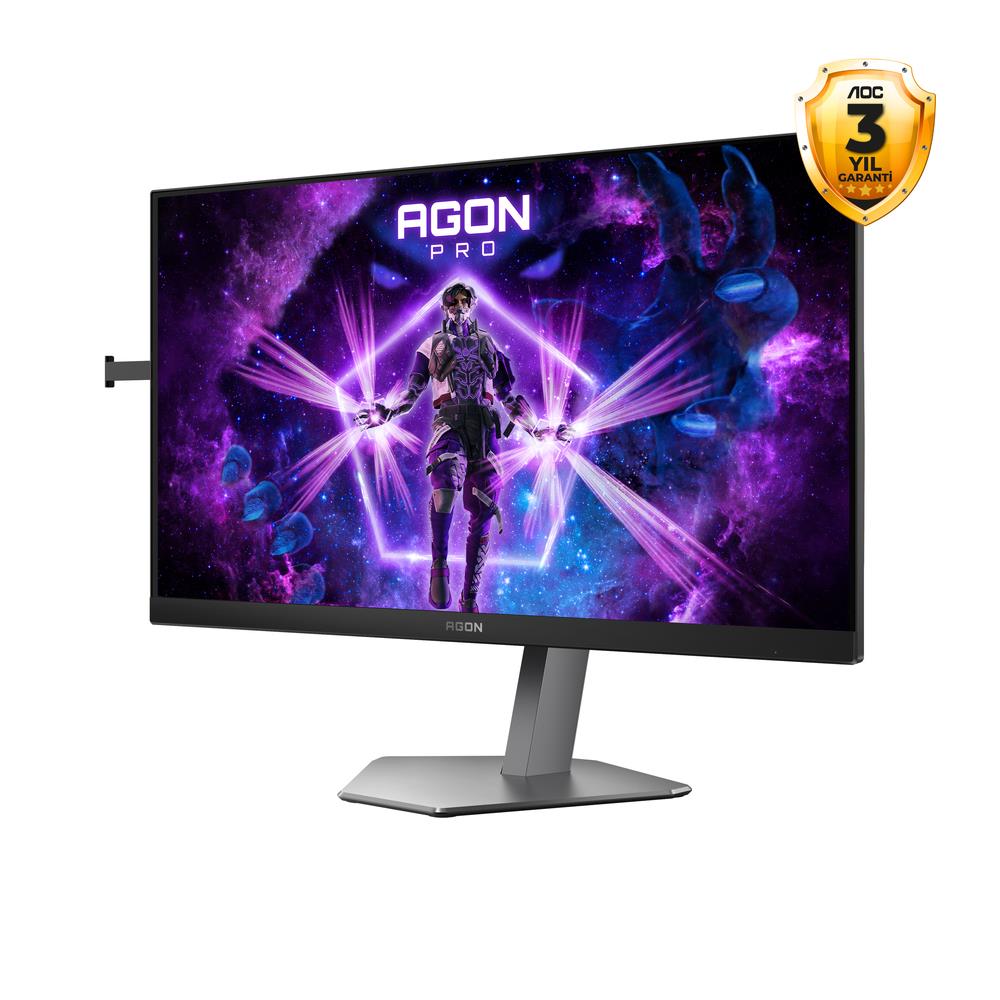 AOC PRO AG246FK 24.1" 540Hz 0.3ms HDMI DP AdaptiveSync Pivot HDR400 Ultra-Fast TN eSports Gaming Monitör