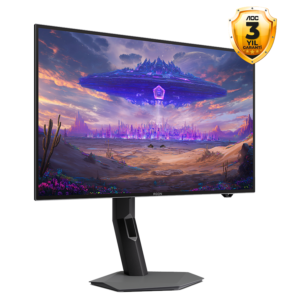 AOC AGON PRO AGP277QKDC 26.5" QHD 540Hz HD 720Hz 0.03ms HDMI DP USB AdaptiveSync HDR500 Pivot QHD-HD Dual Mode WOLED Gaming Monitör