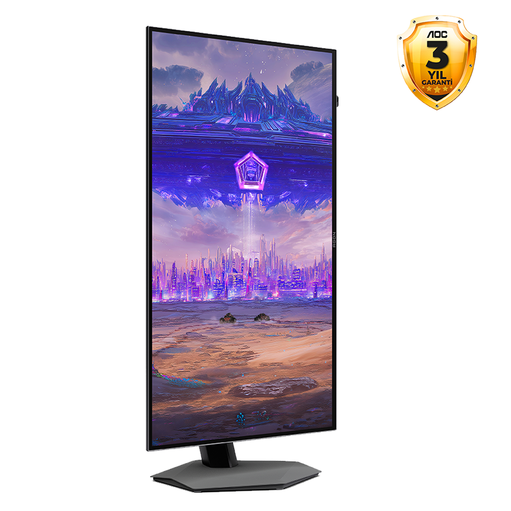 AOC AGON PRO AGP277QKDC 26.5" QHD 540Hz HD 720Hz 0.03ms HDMI DP USB AdaptiveSync HDR500 Pivot QHD-HD Dual Mode WOLED Gaming Monitör