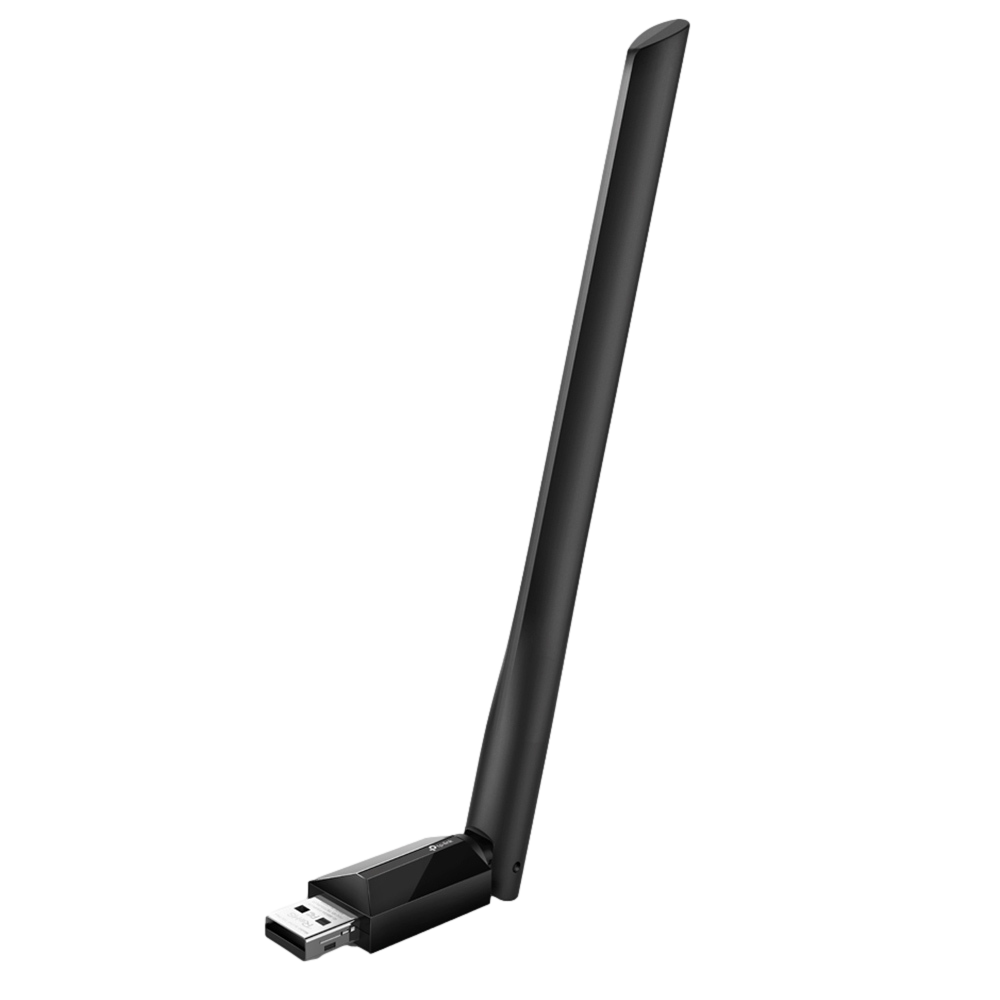 TP-LINK Archer T2U Plus AC600 Yüksek Kazançlı Wireless Dual Bant USB Adaptör