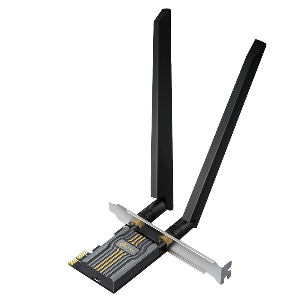 TP-LINK ARCHER TBE400E BE6500 WIFI7 BLUETOOTH 5.4 Kablosuz Tri Bant PCI-E Adaptör