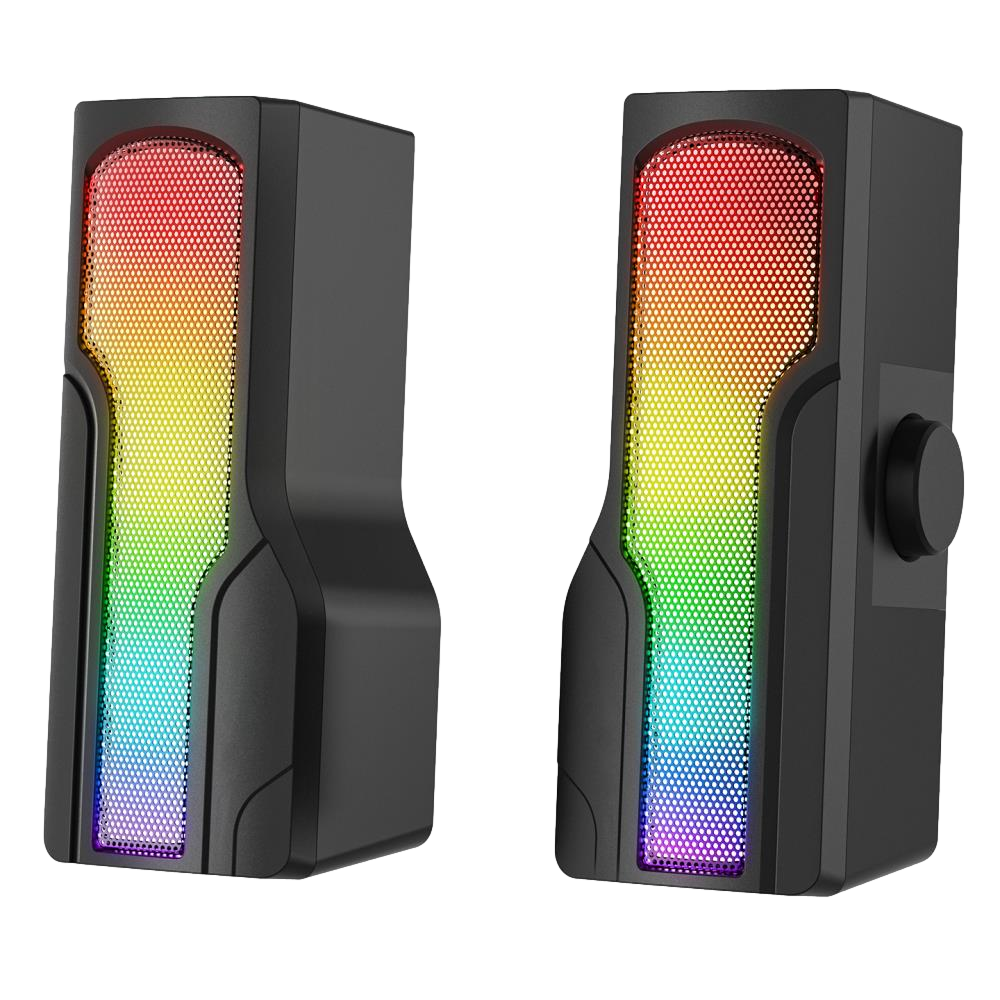 Rampage Arty X13 2.0 RMS 3Wx2 RGB USB 45dB Bluetooth Gaming Hoparlör