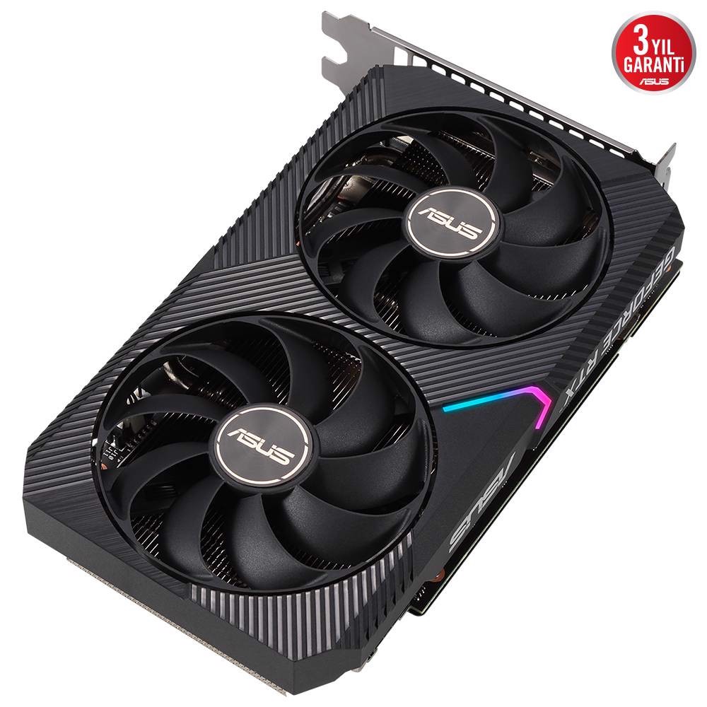ASUS GeForce RTX 3060 DUAL V2 OC 12GB GDDR6 192 Bit LHR Ekran Kartı