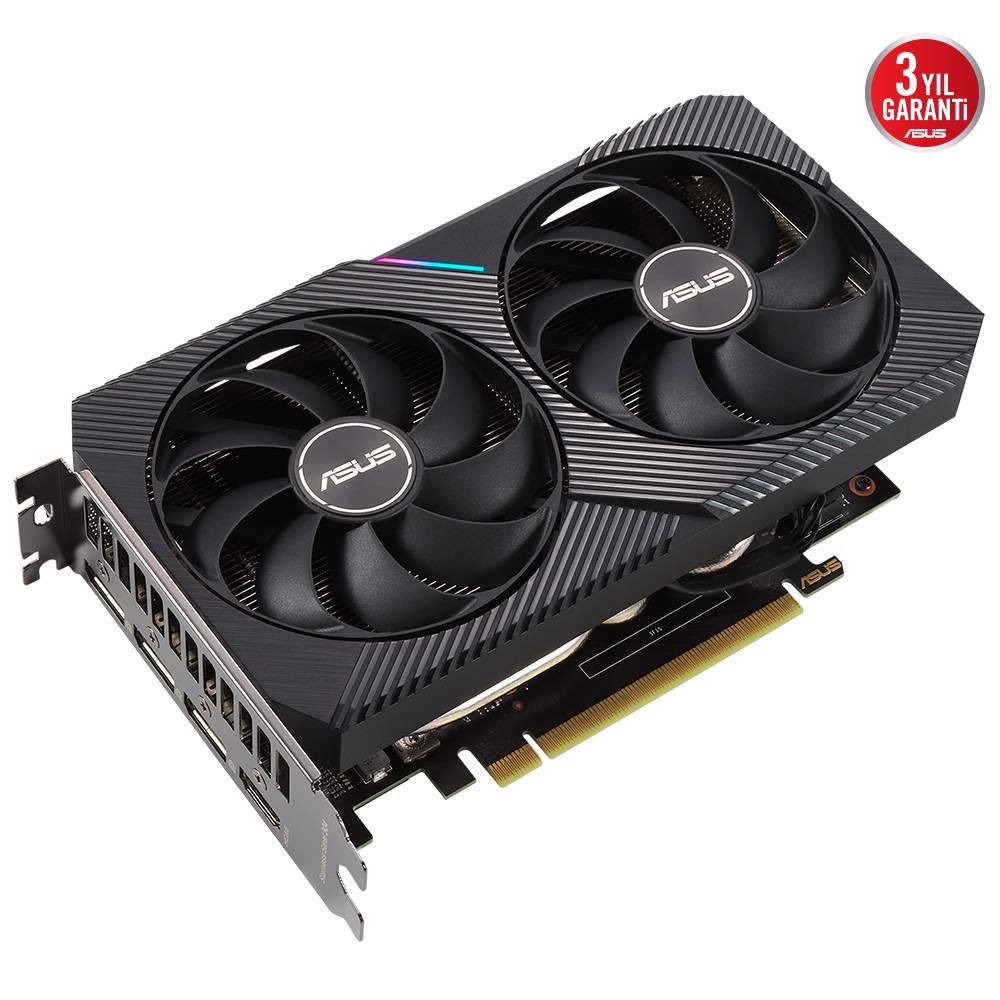 ASUS GeForce RTX 3060 DUAL V2 OC 12GB GDDR6 192 Bit LHR Ekran Kartı