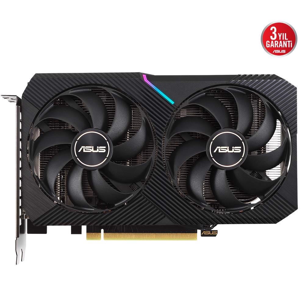 ASUS GeForce RTX 3060 DUAL V2 OC 12GB GDDR6 192 Bit LHR Ekran Kartı
