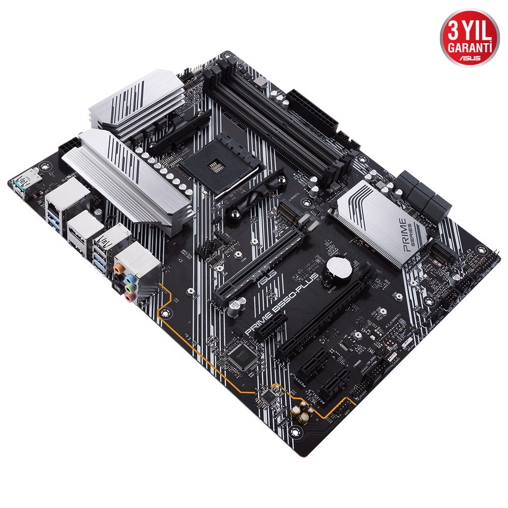 ASUS PRIME B550-PLUS 4600MHz OC DDR4 Soket AM4 M.2 DP HDMI ATX Anakart