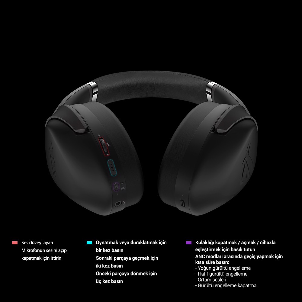 ASUS ROG STRIX Go BT 7.1 Surround Bluetooth Gaming Kulaklık