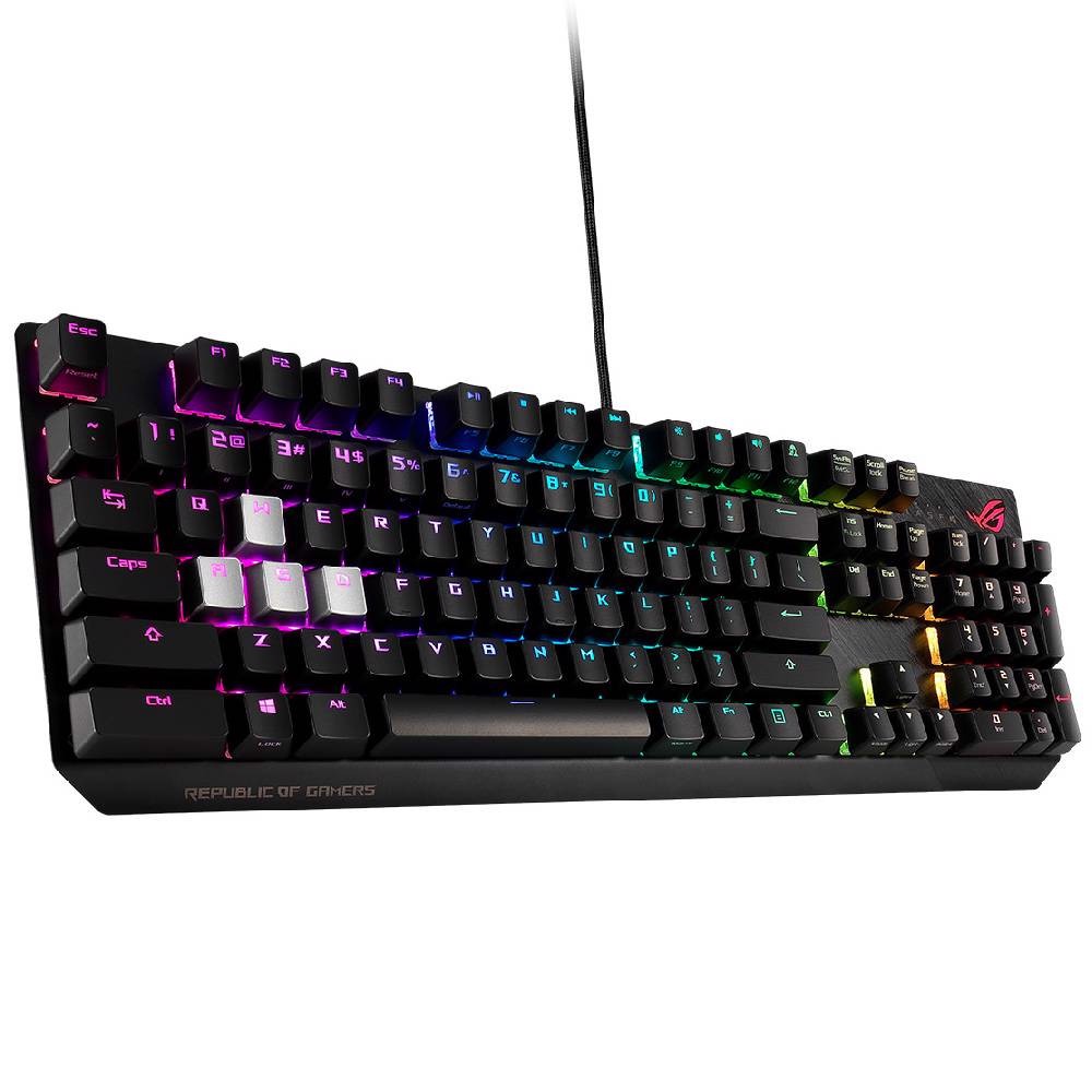 ASUS ROG STRIX Scope ROG NX Blue Türkçe RGB Mekanik Gaming Klavye	