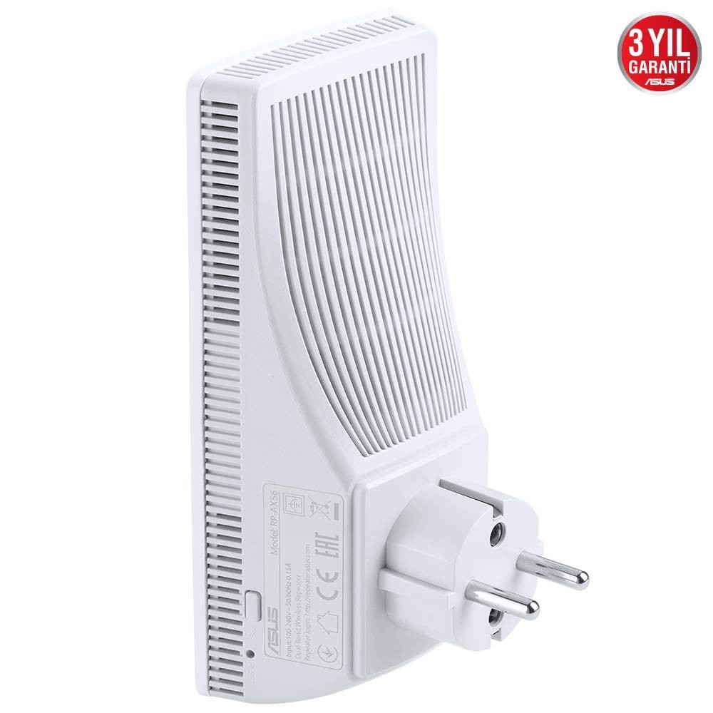 ASUS RP-AX56 Dual Band 1201Mbps WiFi 6 AiMesh Menzil Genişletici