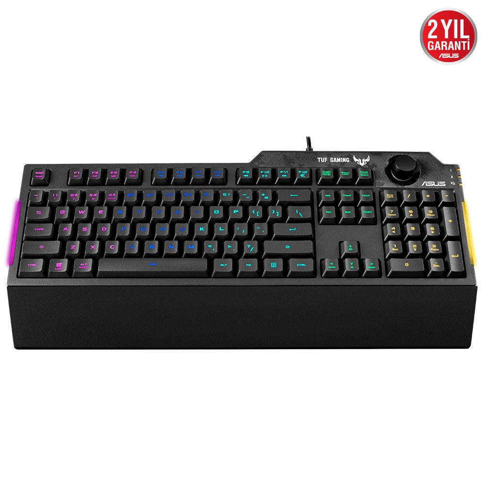 ASUS TUF GAMING RA04 K1 Mekanik Hisli Türkçe RGB Gaming Klavye