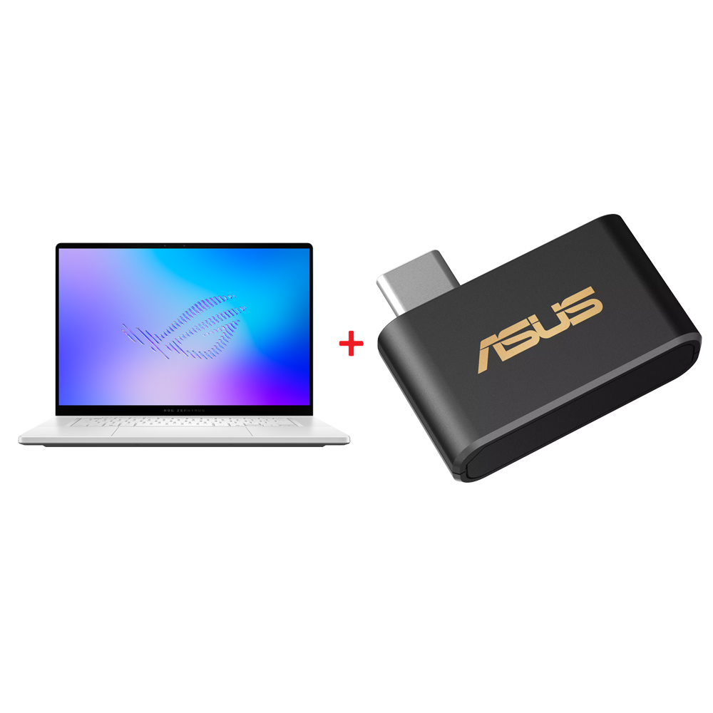 ASUS ROG Zephyrus G16 Notebook + ASUS USB-BE93 Mini Adaptör Bundle Paket