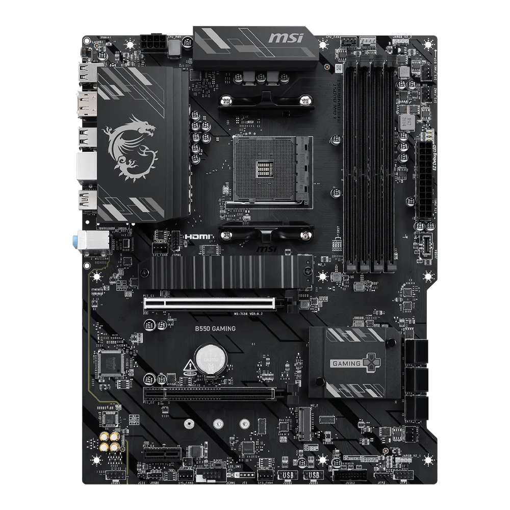 MSI B550 GAMING 4866(OC) DDR4 Soket AM4 M.2 HDMI DP ATX Anakart