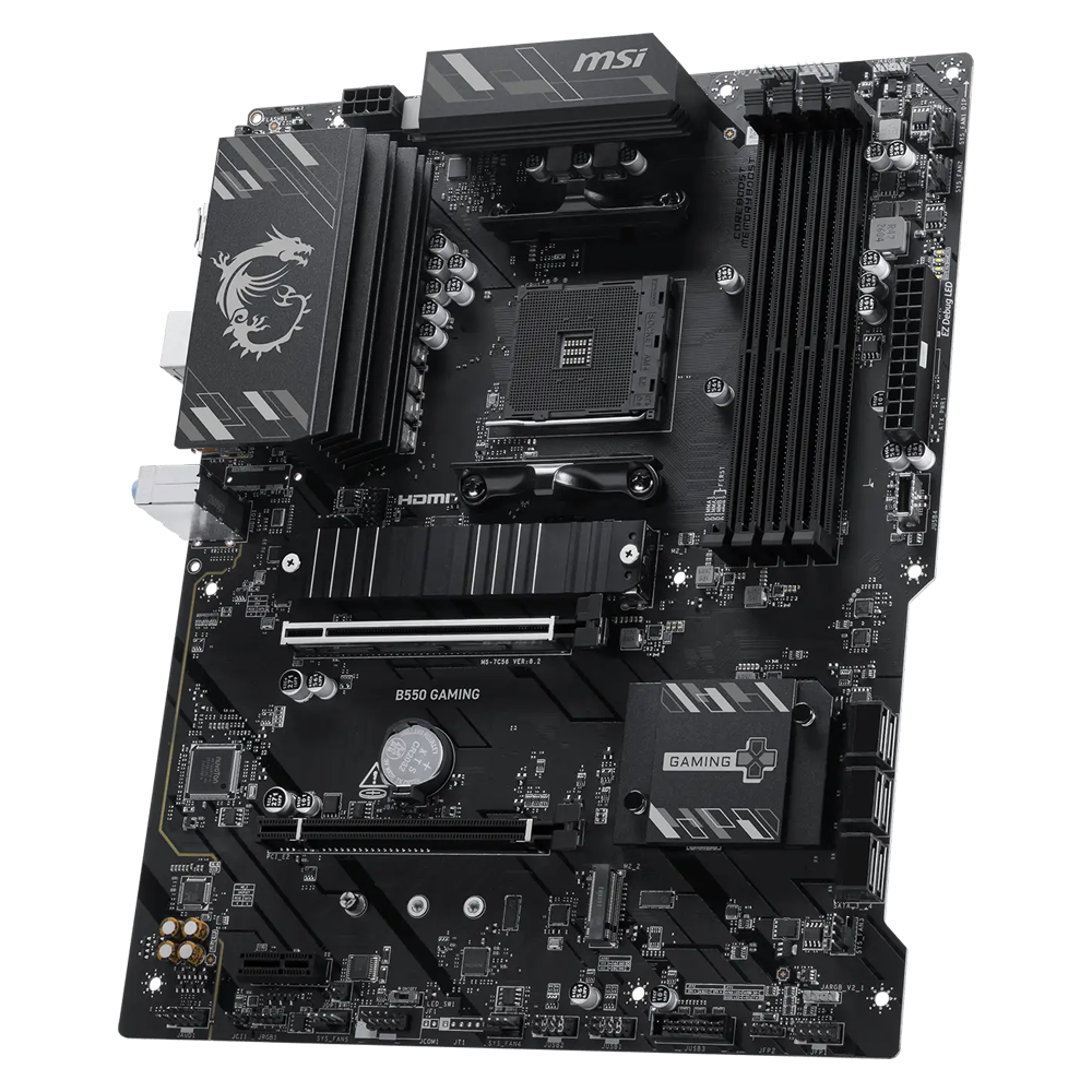 MSI B550 GAMING 4866(OC) DDR4 Soket AM4 M.2 HDMI DP ATX Anakart