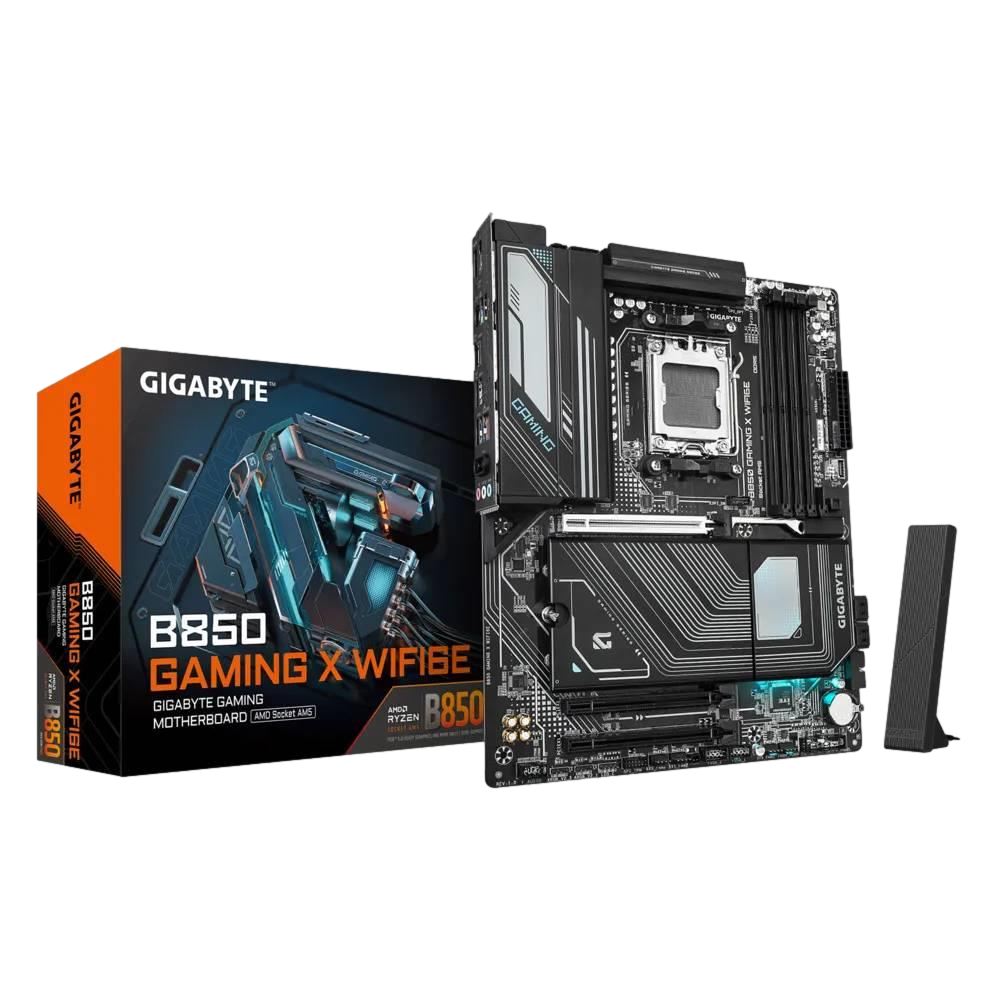 GIGABYTE B850 GAMING X WIFI6E 8200MHz OC DDR5 Soket AM5 M.2 HDMI DP ATX Anakart