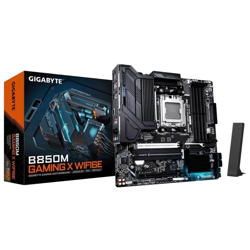 GIGABYTE B850M GAMING X WIFI6E 8200MHz OC DDR5 Soket AM5 M.2 HDMI DP mATX Anakart