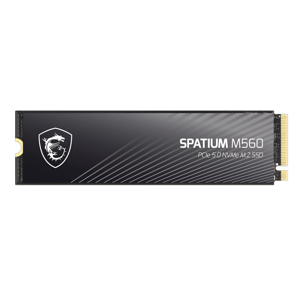 MSI 2TB SPATIUM M560 Gen5 M.2 2280 SSD 10300MB Okuma / 8700MB Yazma