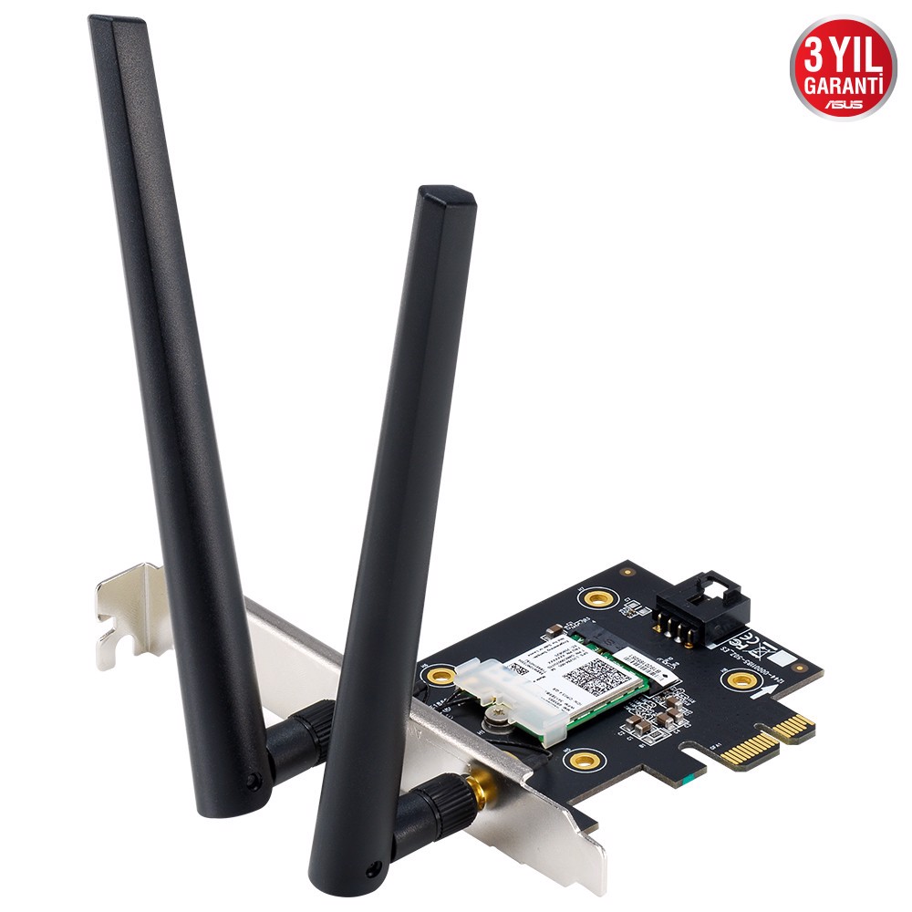 ASUS PCE-AX3000 WIFI6 DualBand Gaming Kablosuz PCIE Bluetooth Adaptör