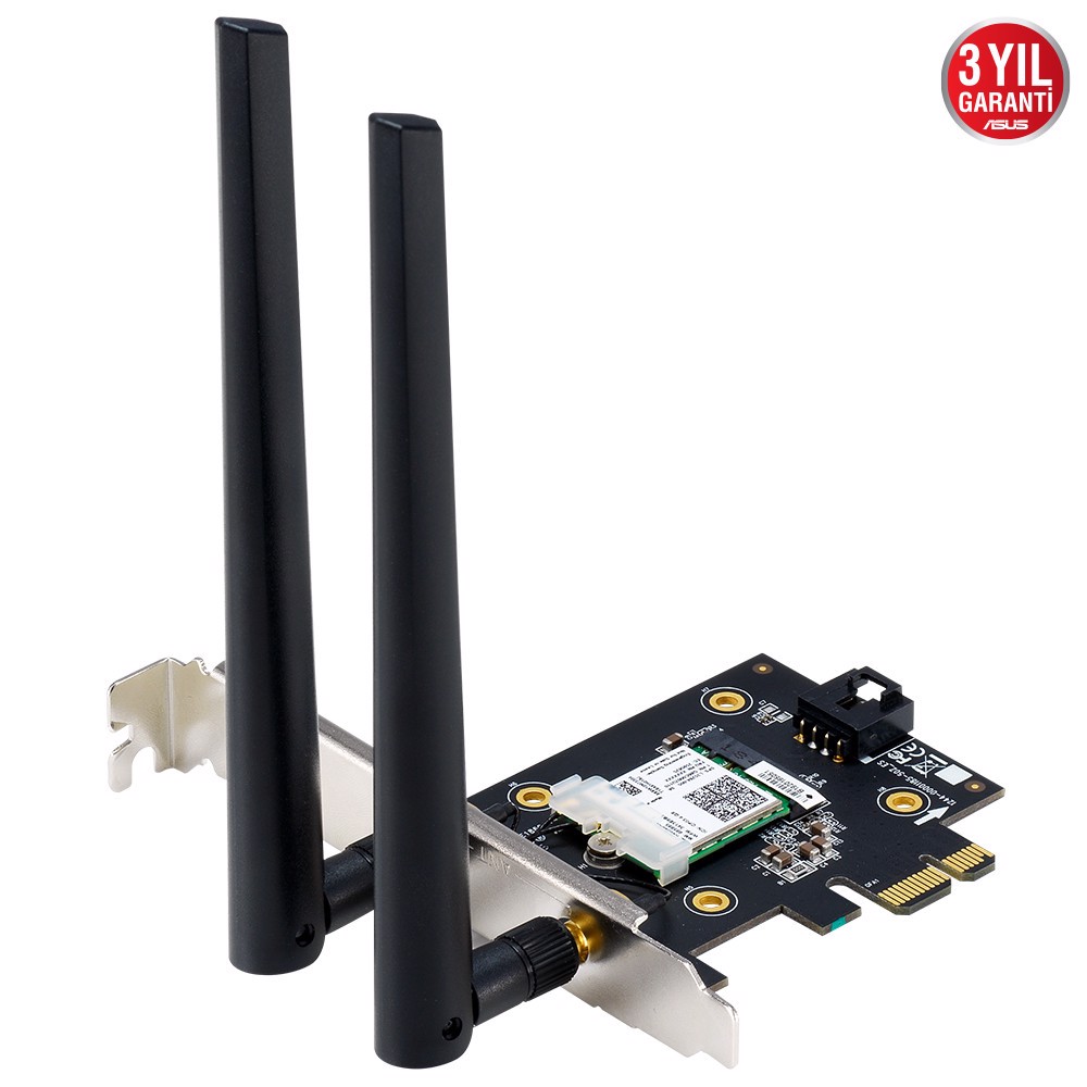 ASUS PCE-AX3000 WIFI6 DualBand Gaming Kablosuz PCIE Bluetooth Adaptör