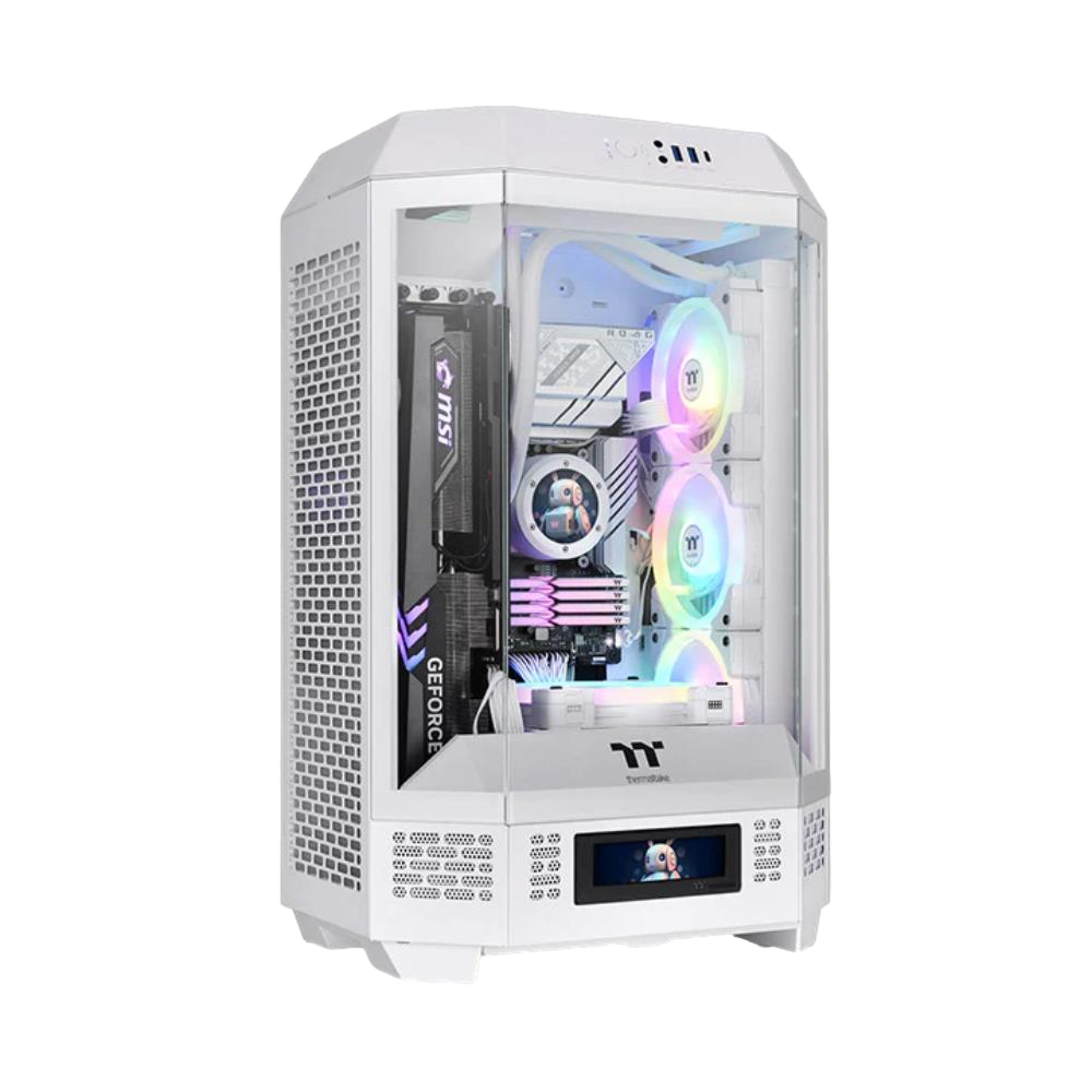 Thermaltake The Tower 300 USB 3.2 Type-C Beyaz Micro ATX Bilgisayar Kasası görsel 1