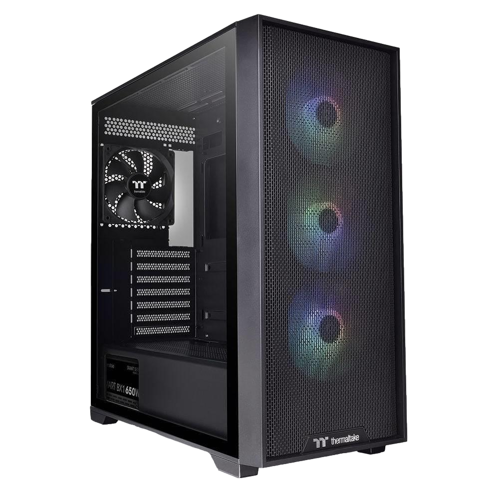 Thermaltake H390 TG 650W 80+ Bronze ARGB USB 3.0 Siyah ATX Mid Tower Kasa