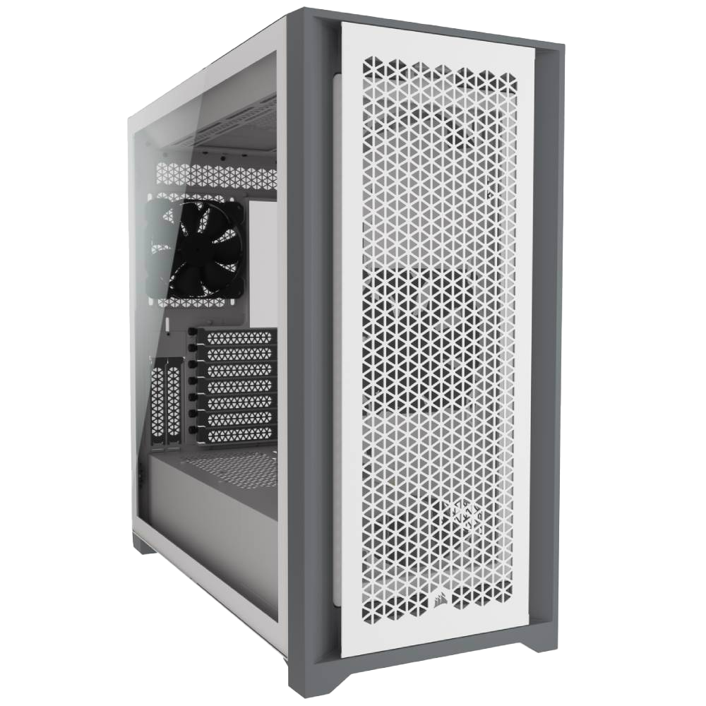 CORSAIR 5000D Airflow Tempered Glass Beyaz Mid Tower Kasa görsel 1