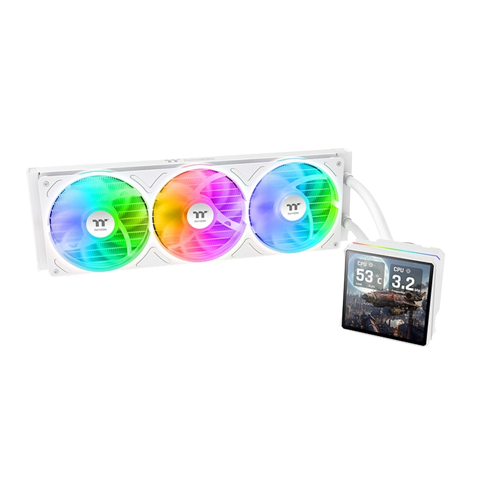 Thermaltake TH360 V3 Ultra 360mm ARGB Beyaz İşlemci Sıvı Soğutucu