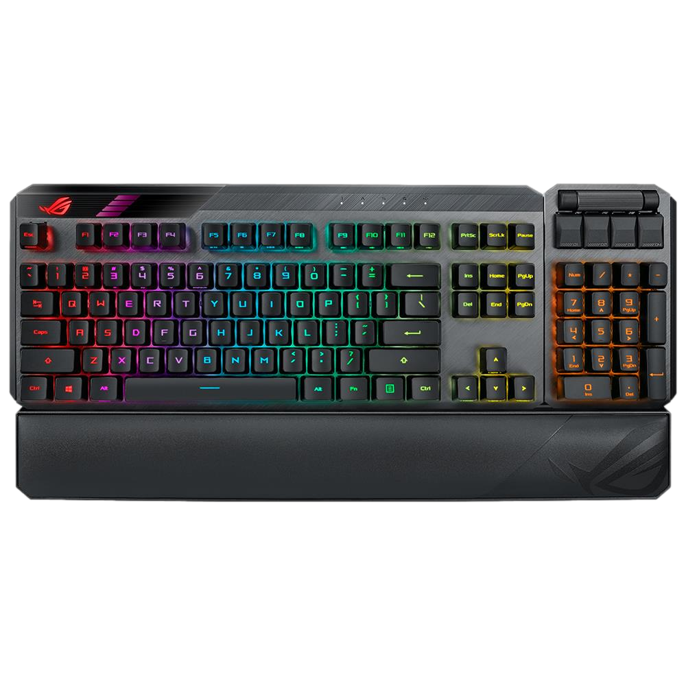 ASUS ROG Claymore II ROG RX Red Optical Switch İngilizce RGB Mekanik Kablosuz Gaming Klavye