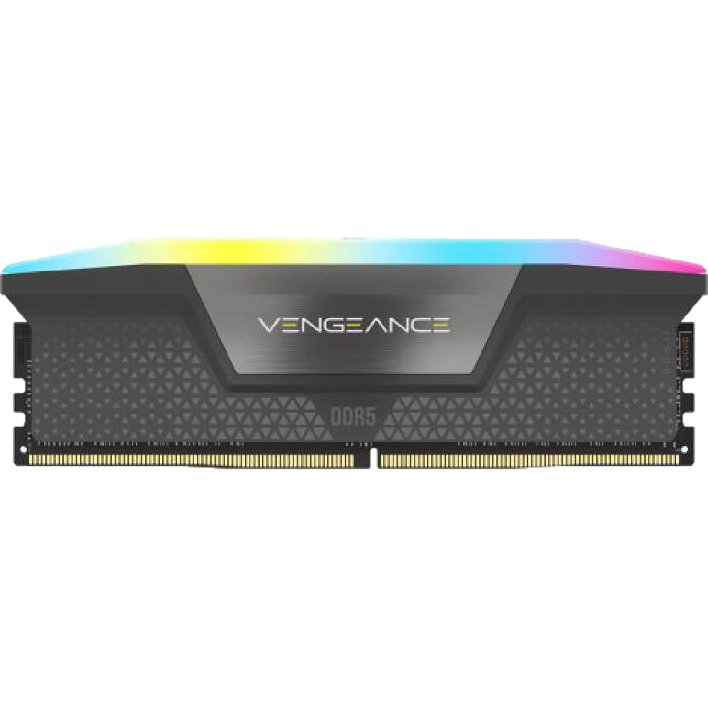 CORSAIR 16GB Vengeance RGB 5600MHz CL40 DDR5 EXPO/XMP Siyah Single