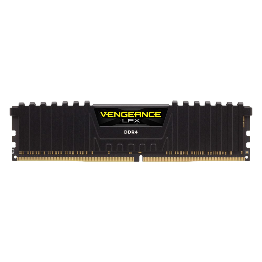 CORSAIR 16GB Vengeance LPX Siyah 3200MHz CL16 DDR4 XMP Single Kit Ram