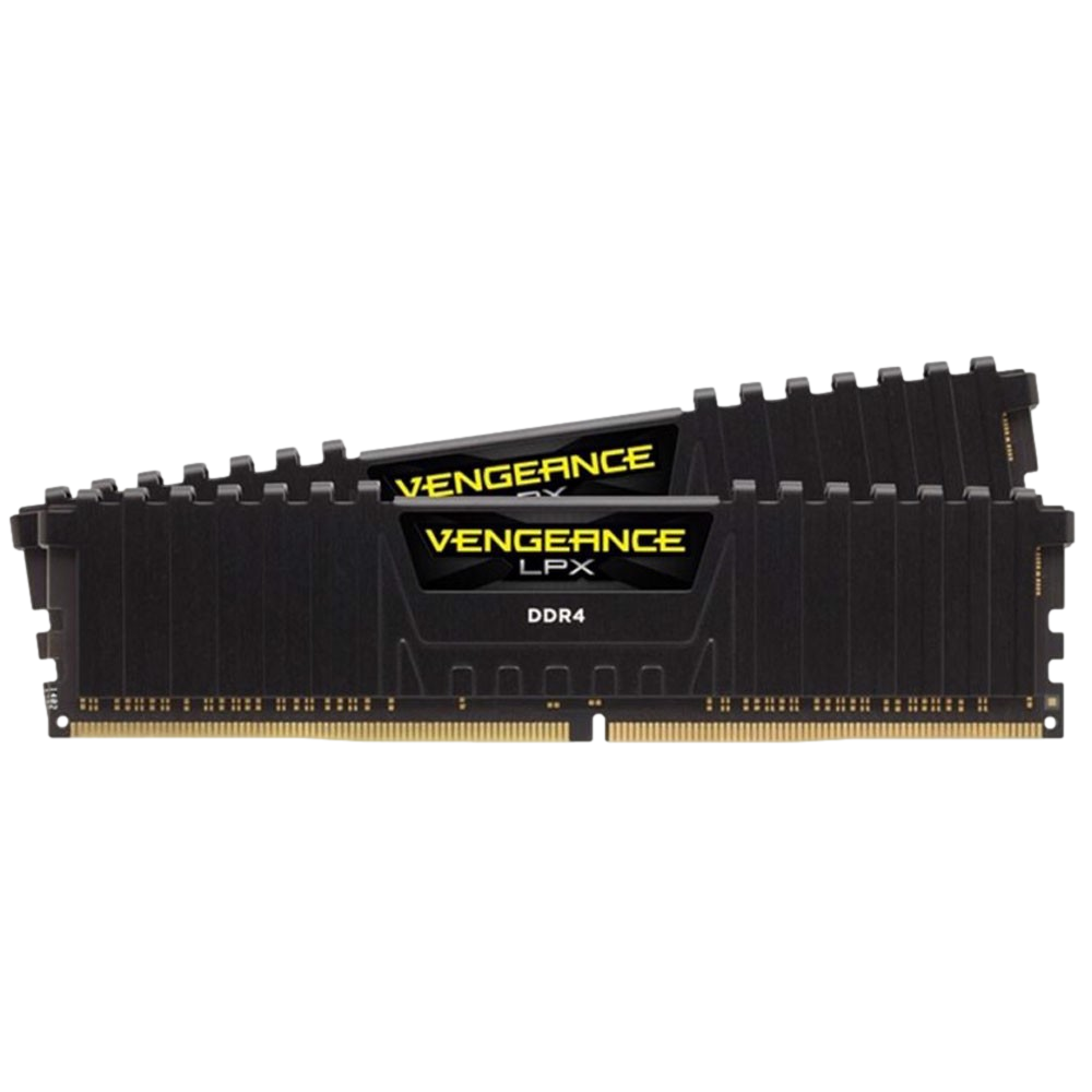 CORSAIR 16GB (2x8GB) Vengeance LPX Siyah 3600MHz CL18 DDR4 Dual Kit Ram görsel 1