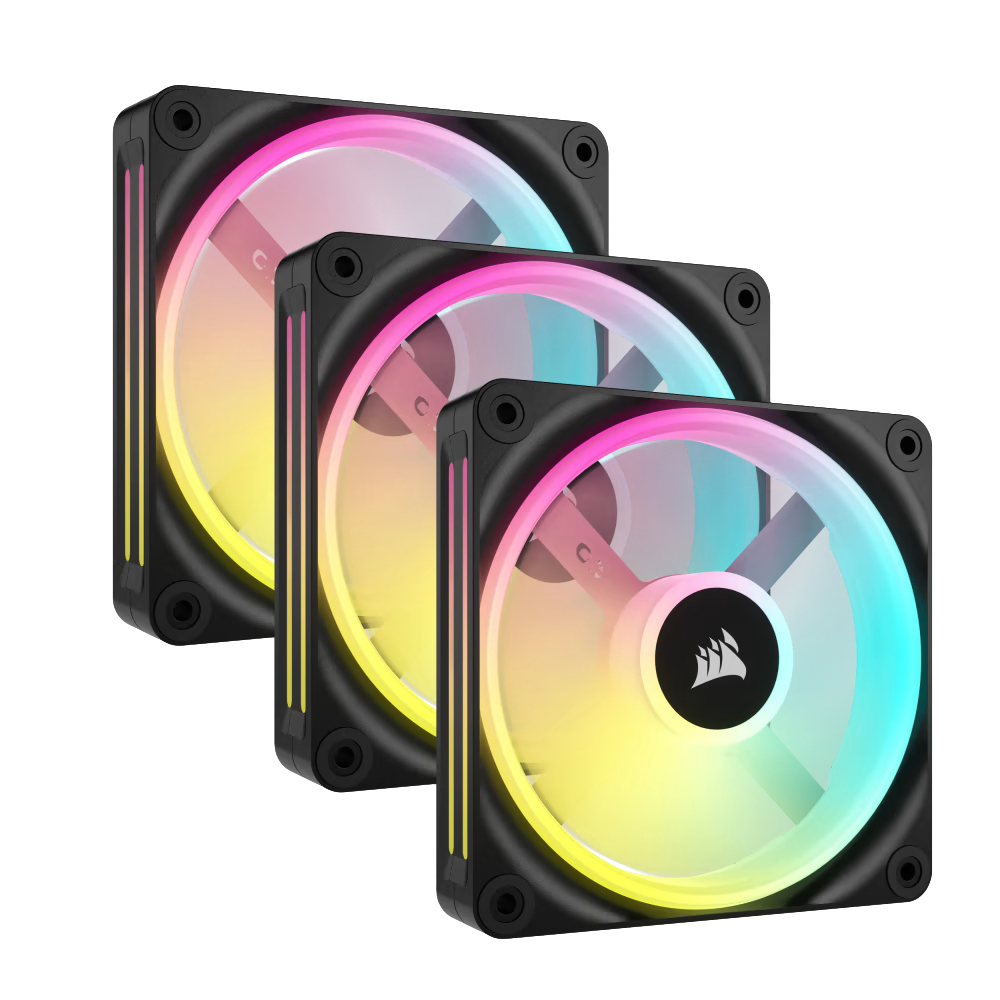 Corsair iCUE LINK QX RGB Series 3x120mm Manyetik Fan Kiti | ITOPYA