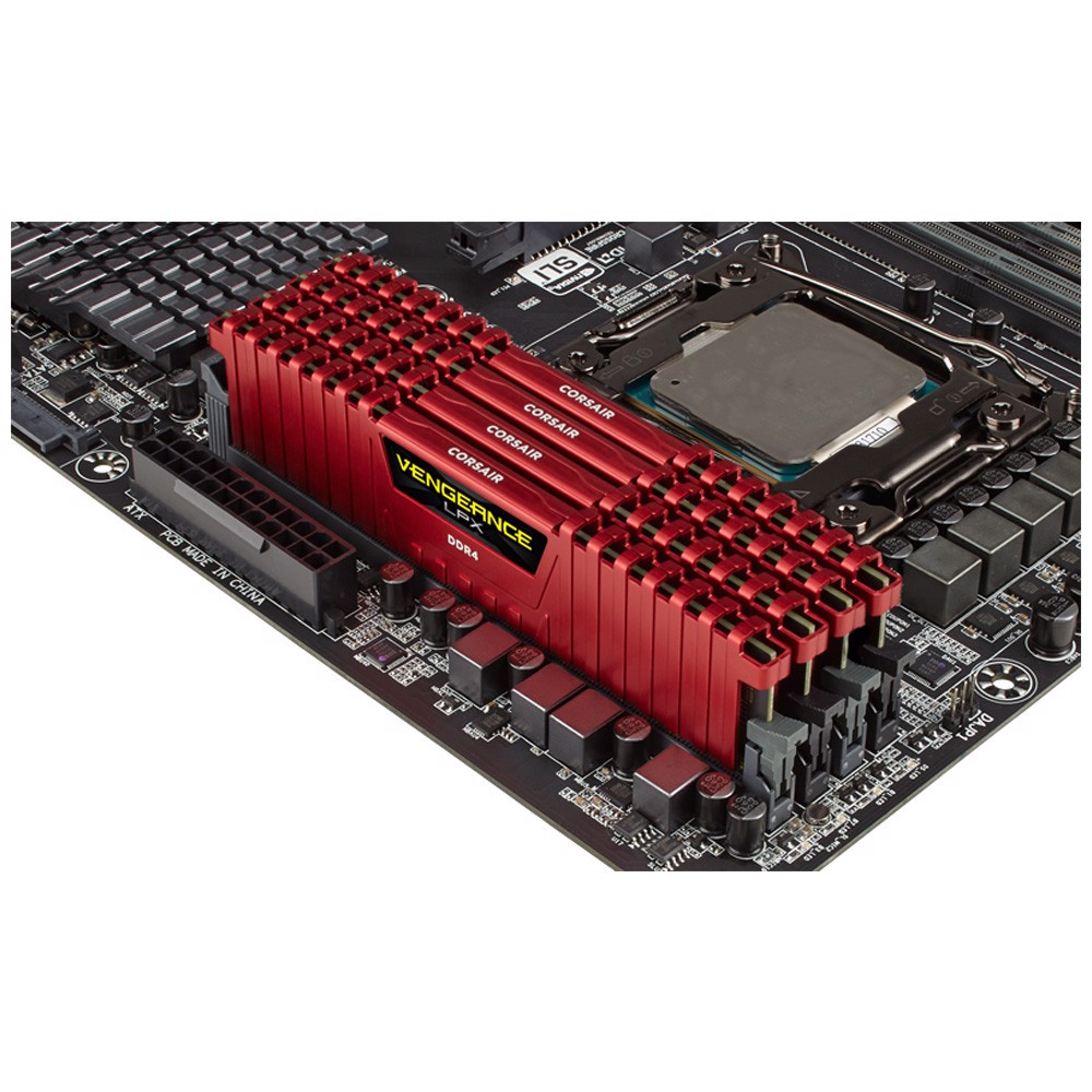 CORSAIR 8GB Vengeance LPX Kirmizi 2666MHz CL16 DDR4 Single Kit Ram