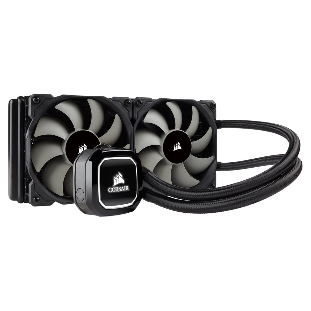 CORSAIR Hydro Serisi H100X 240mm İşlemci Sıvı Soğutucu görsel 1