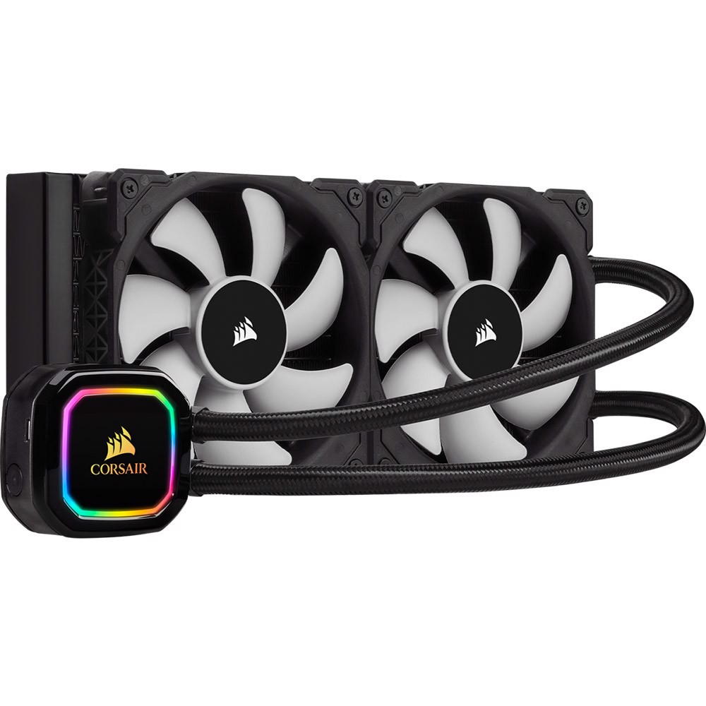 CORSAIR iCUE H100i RGB PRO XT 240mm İşlemci Sıvı Soğutucu görsel 1