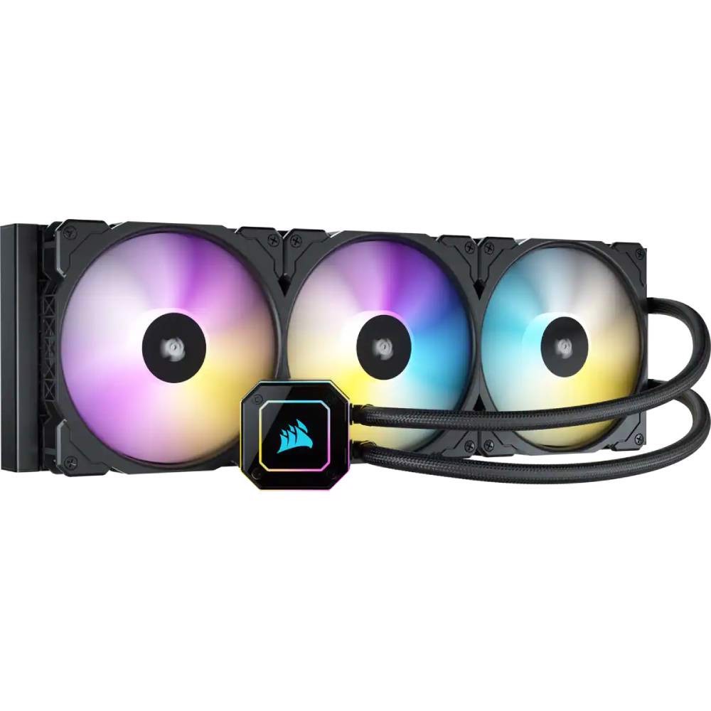 CORSAIR iCUE H170i ELITE CAPELLIX SİYAH RGB 420mm İşlemci Sıvı Soğutucu görsel 1