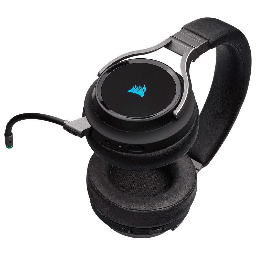CORSAIR Virtuoso RGB Hi-Fi 7.1 Surround Siyah Kablosuz Gaming Kulaklık