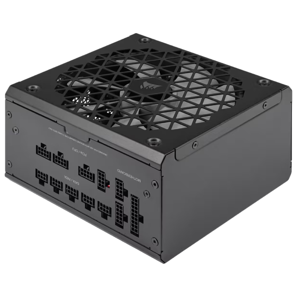 CORSAIR RM850x Shift 850W 80+ Gold PCI 5.0 ATX 3.0 Siyah Full Modüler 135mm Fanlı PSU görsel 1