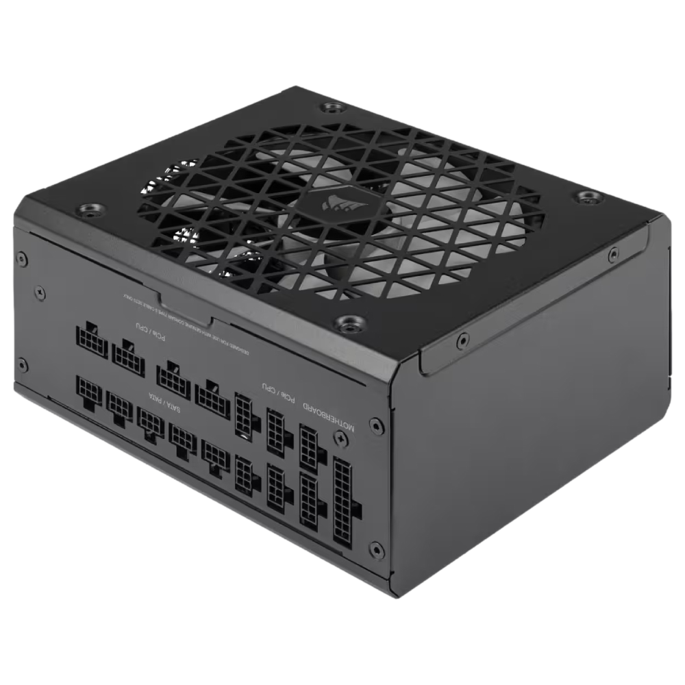 CORSAIR RM1200x Shift 1200W 80+ Gold PCI 5.0 ATX 3.0 Siyah Full Modüler 135mm Fanlı PSU görsel 1