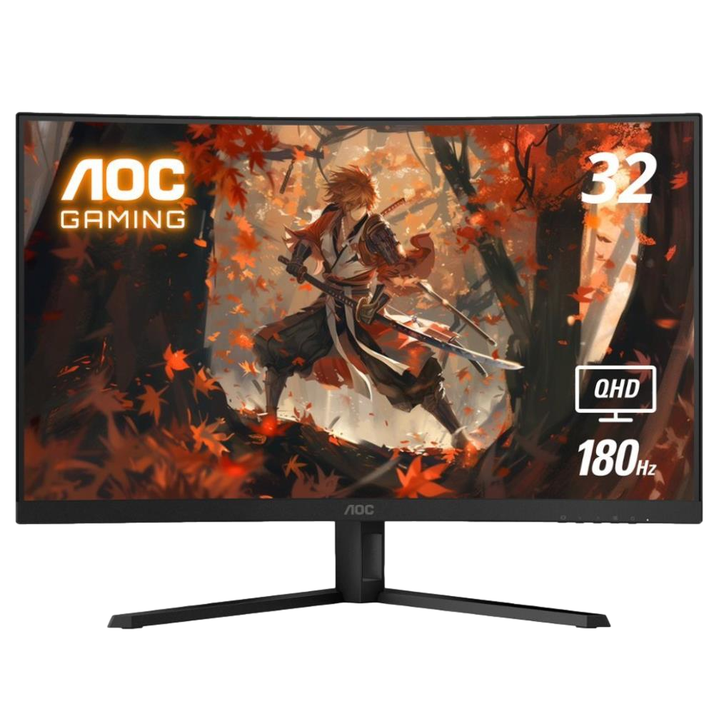 AOC CQ32G4VE 31.5" 180Hz 0.5ms HDMI DP Adaptive Sync HDR10 QHD VA Curved Gaming Monitör