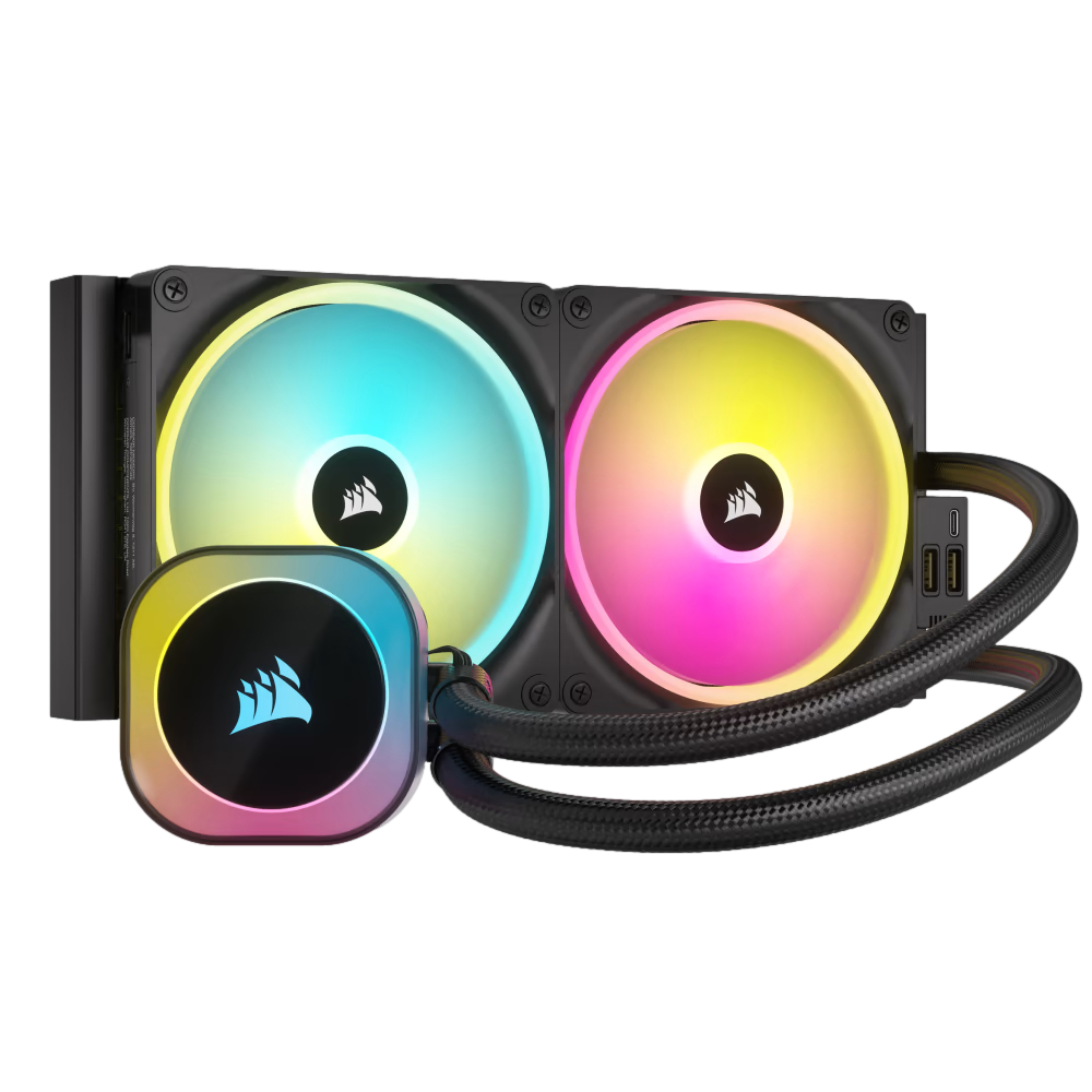 CORSAIR iCUE LINK H115i RGB AIO 280mm Sıvı İşlemci Soğutucusu görsel 1