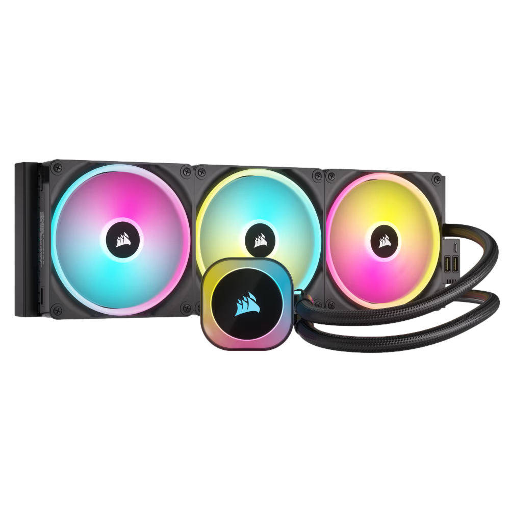 CORSAIR iCUE LINK H170i RGB AIO 420mm Sıvı İşlemci Soğutucusu görsel 1